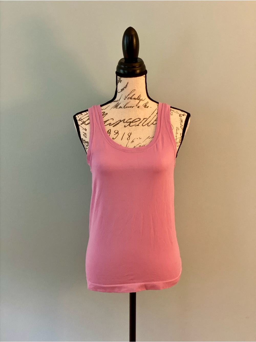 Women’s Bali Pink Scoop Neck Tank Top - Size XL